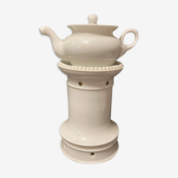 Old porcelain herbal tea maker Old Paris late nineteenth century