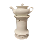 Old porcelain herbal tea maker Old Paris late nineteenth century