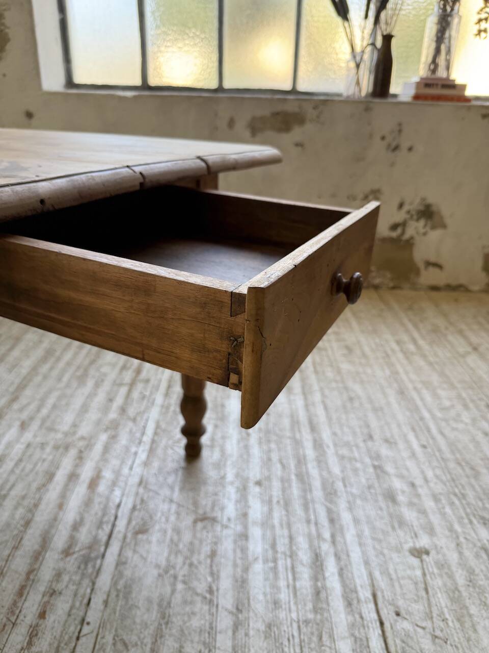 Walnut bistro farmhouse table 180cm
