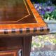 Inlaid console side table