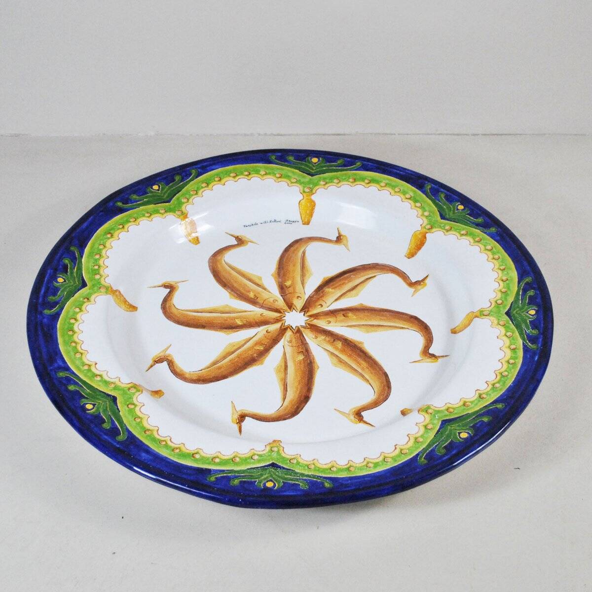 Decorative plate by Tarshito, 2004