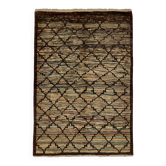 Turkish Handknotted Wool Oushak Rug 101 cm x 143 cm