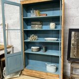 Glass cabinet-library-dish cupboard