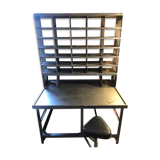 La Poste sorting cabinet in metal