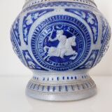 German sandstone jug decoration medieval kings