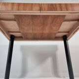 Art Deco dining table in walnut, 1960s