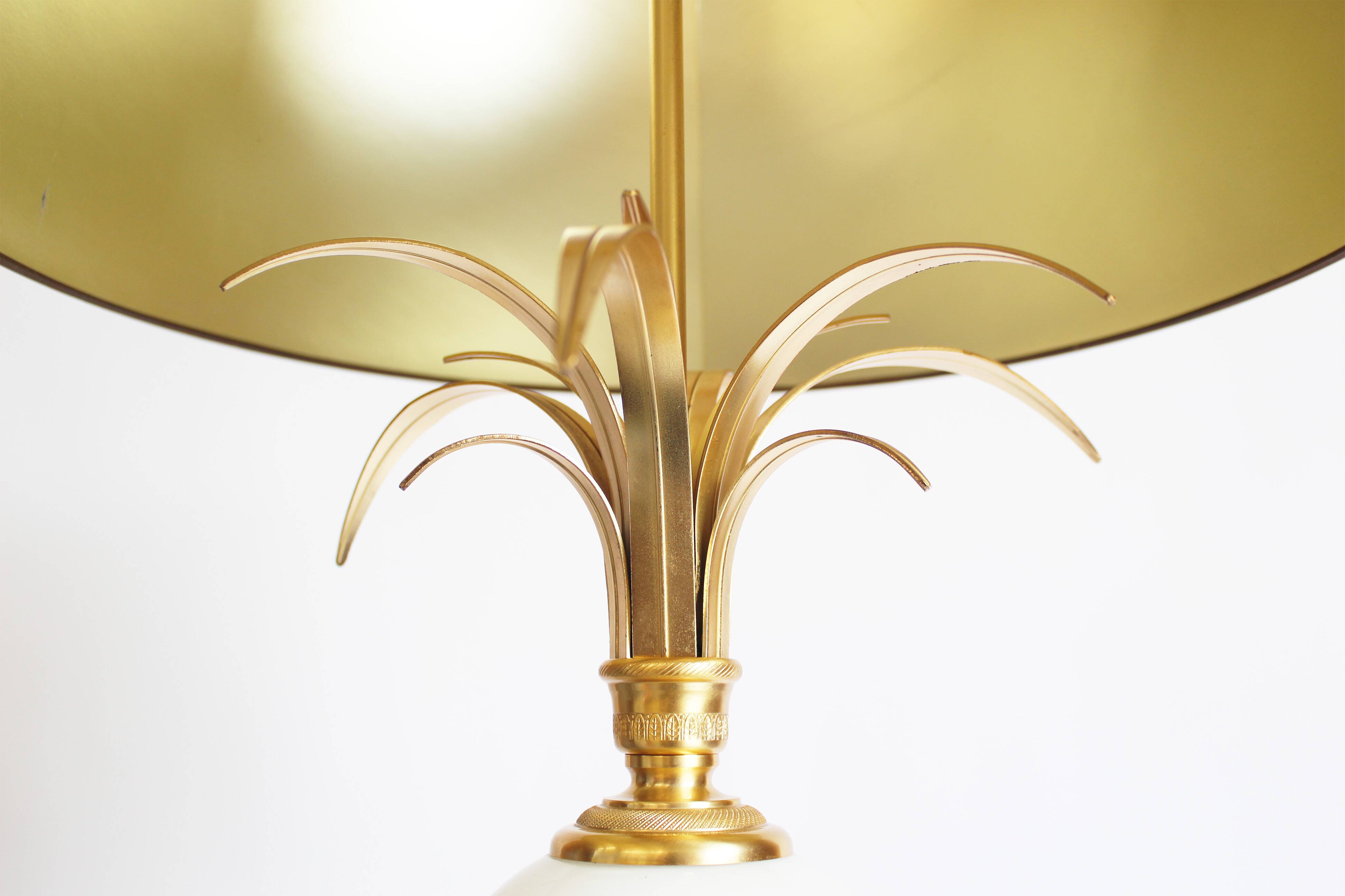 Large 'Palm' Table Lamp by Boulanger, Belgium 1970's