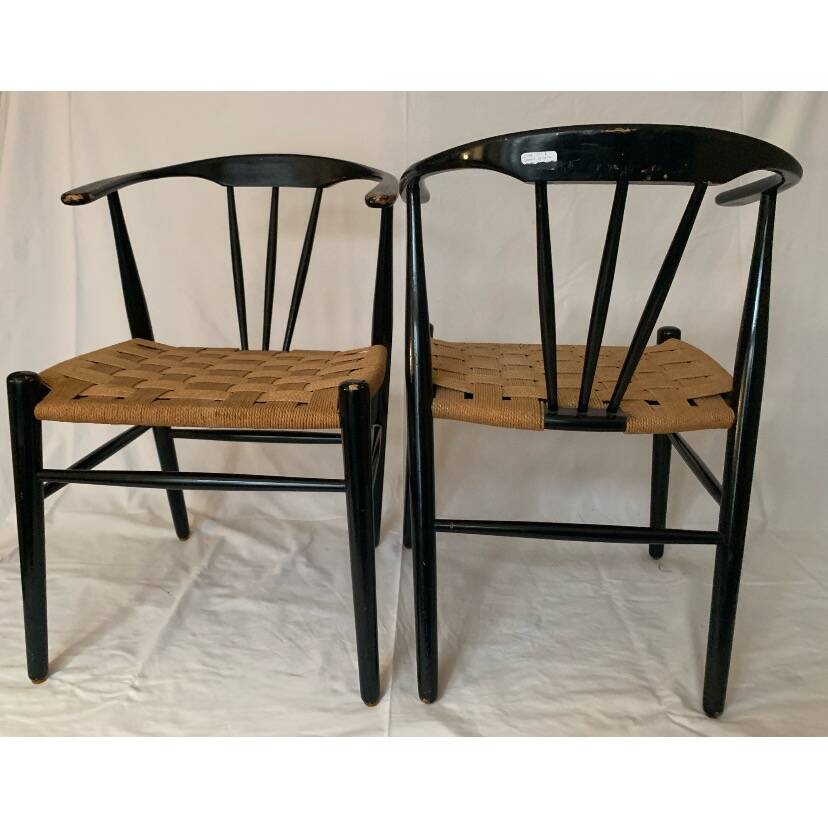 Pair of Scandinavian armchairs