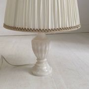 Paire de lampes à poser en Albatre vintage 1970's