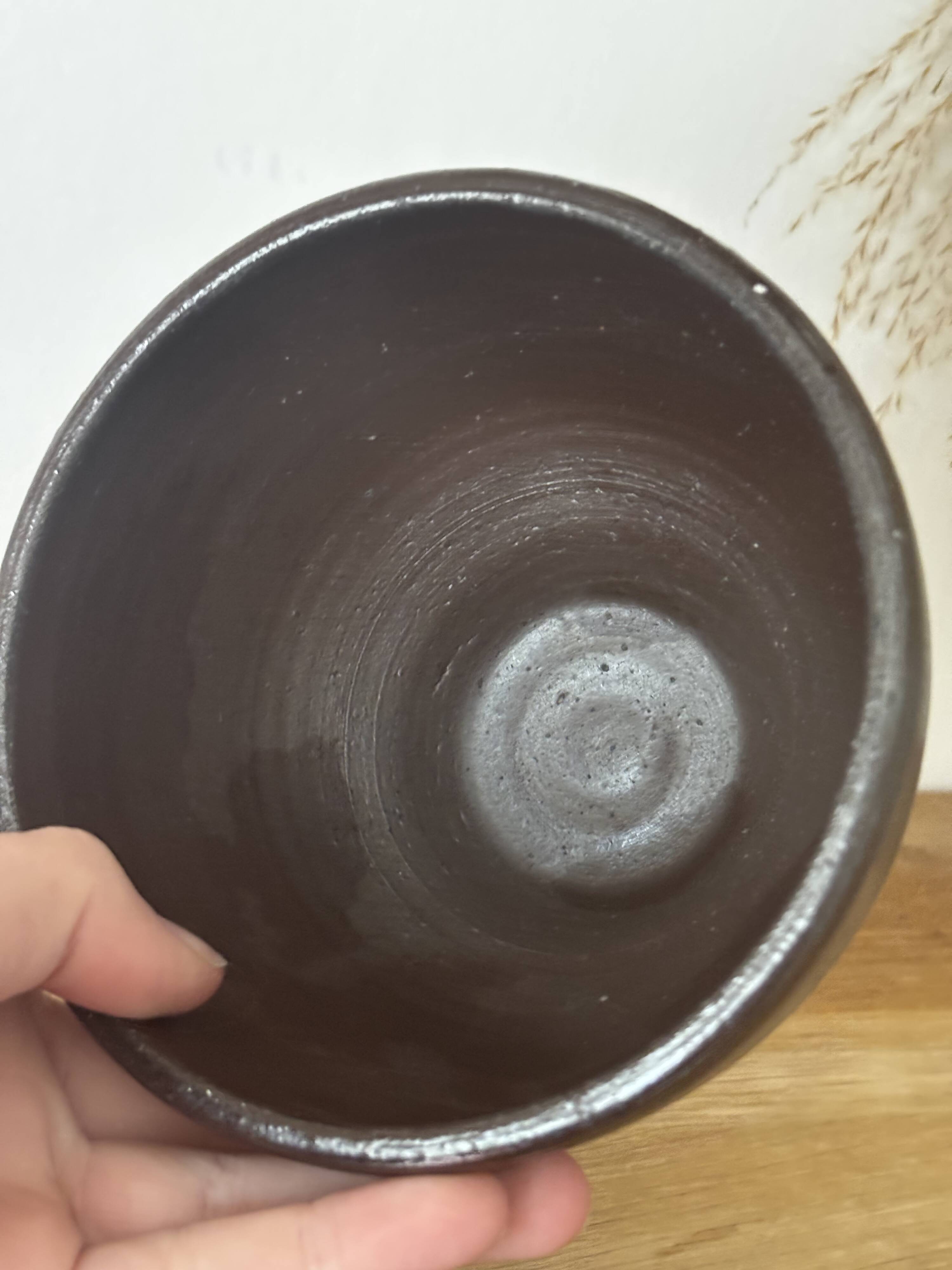 Lot de 3 bols en grès émaillé Turgis et autres