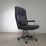 Vintage office chair P128 by Osvaldo Borsani for Tecno