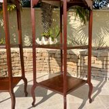 Pair of Louis XV Style Mahogany Side Tables