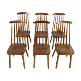 Mid century scandinavian dining chairs, 1960s