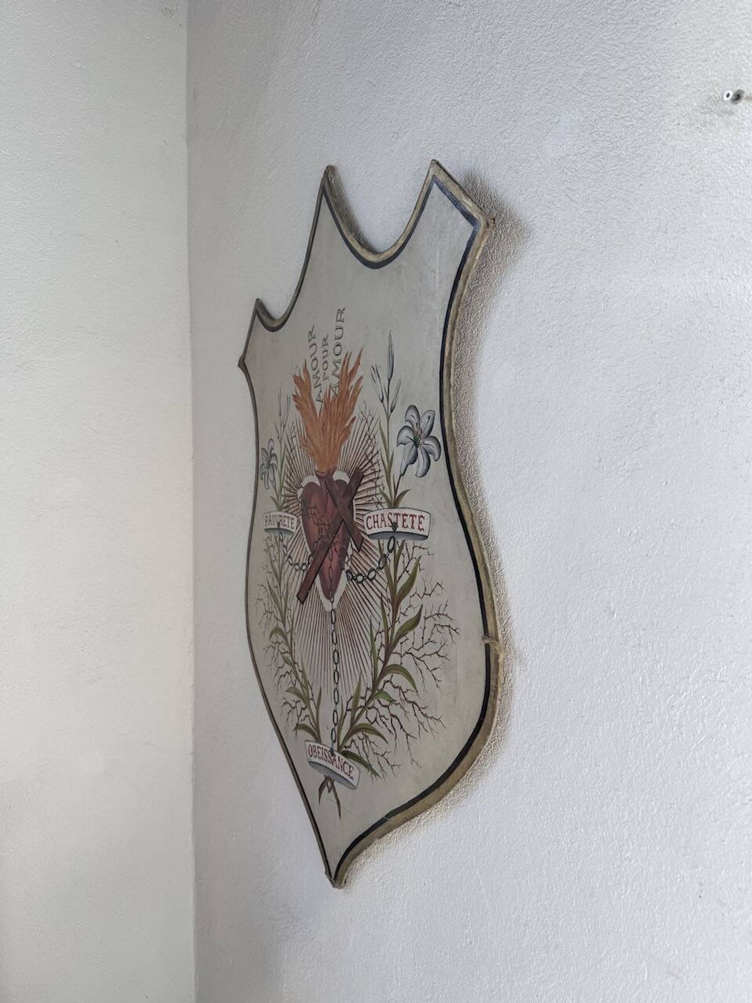Blason sacré-coeur église XL