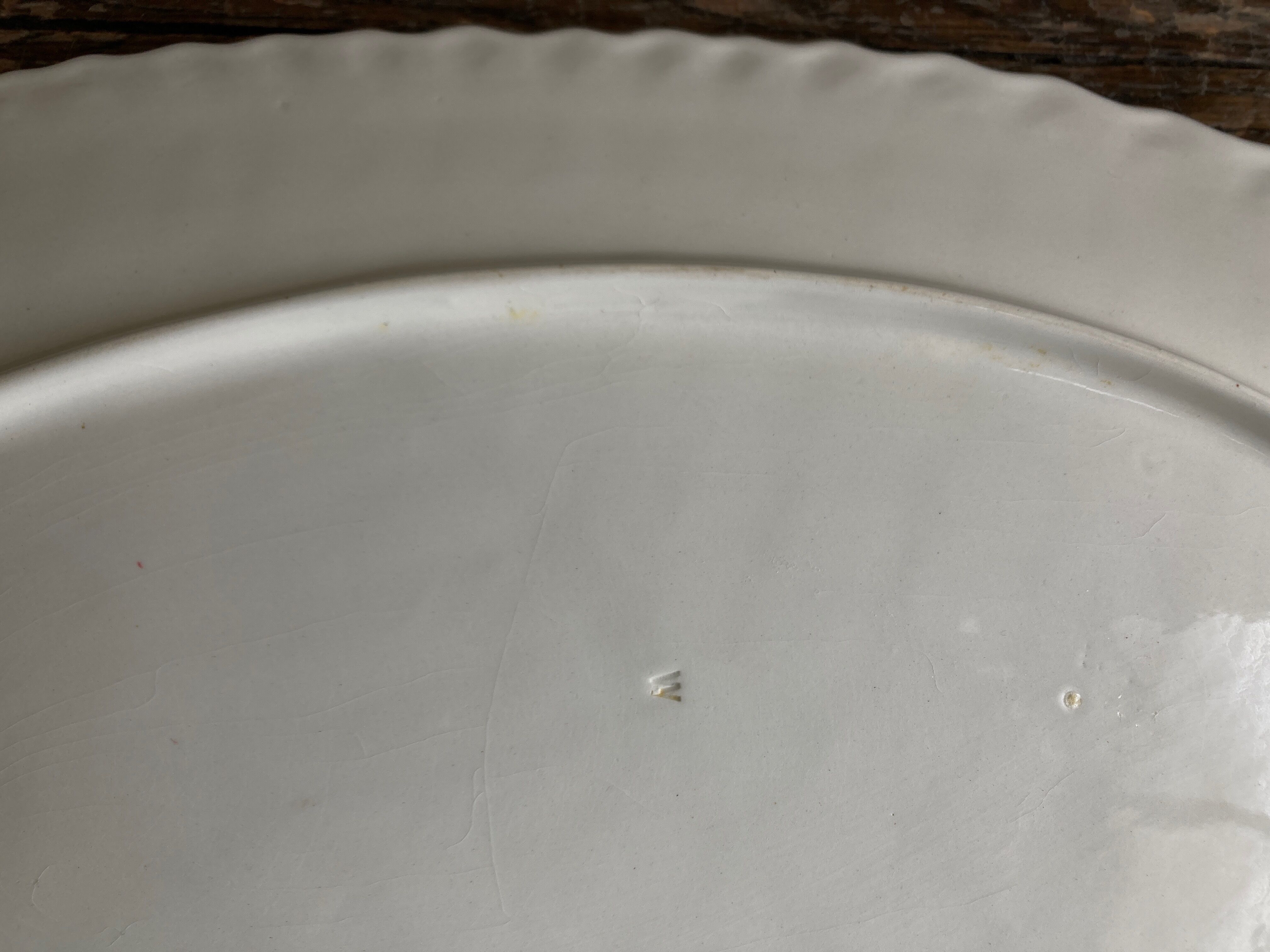 Ceramic centerpiece fish XXL Italy 1960