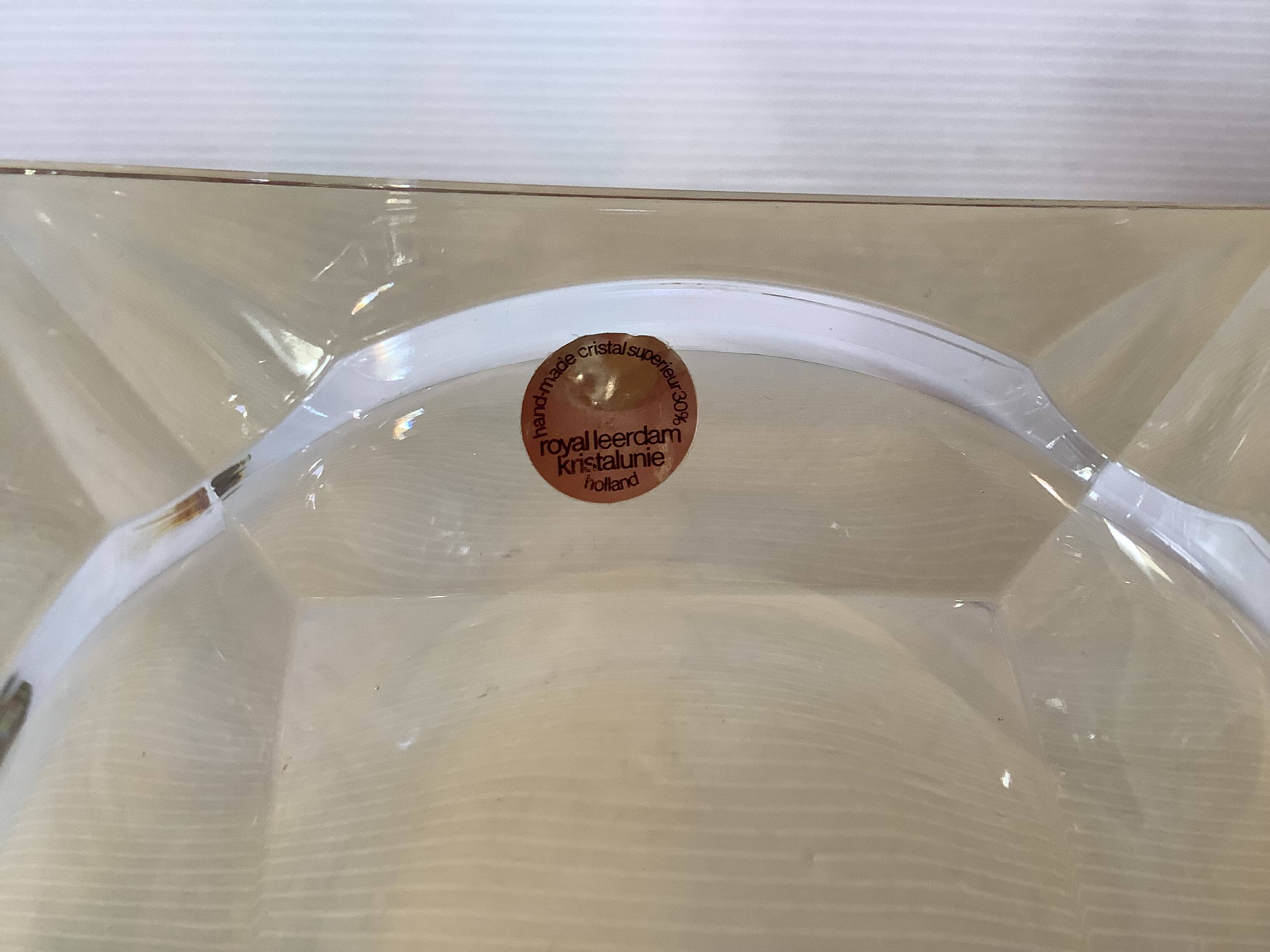 Holland Crystal Ashtray