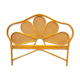 Rattan and caning headboard