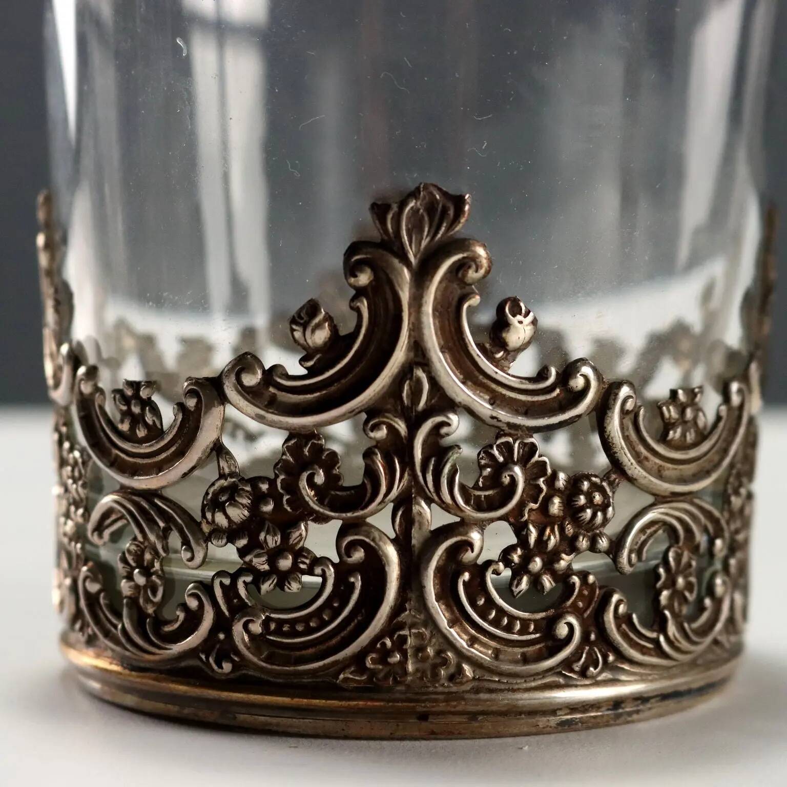 Vintage glasses, Milanese manufacture, Italy, 1960s.