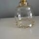 Vintage amber glass chandelier