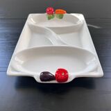 Plat à apéritif en barbotine légumes