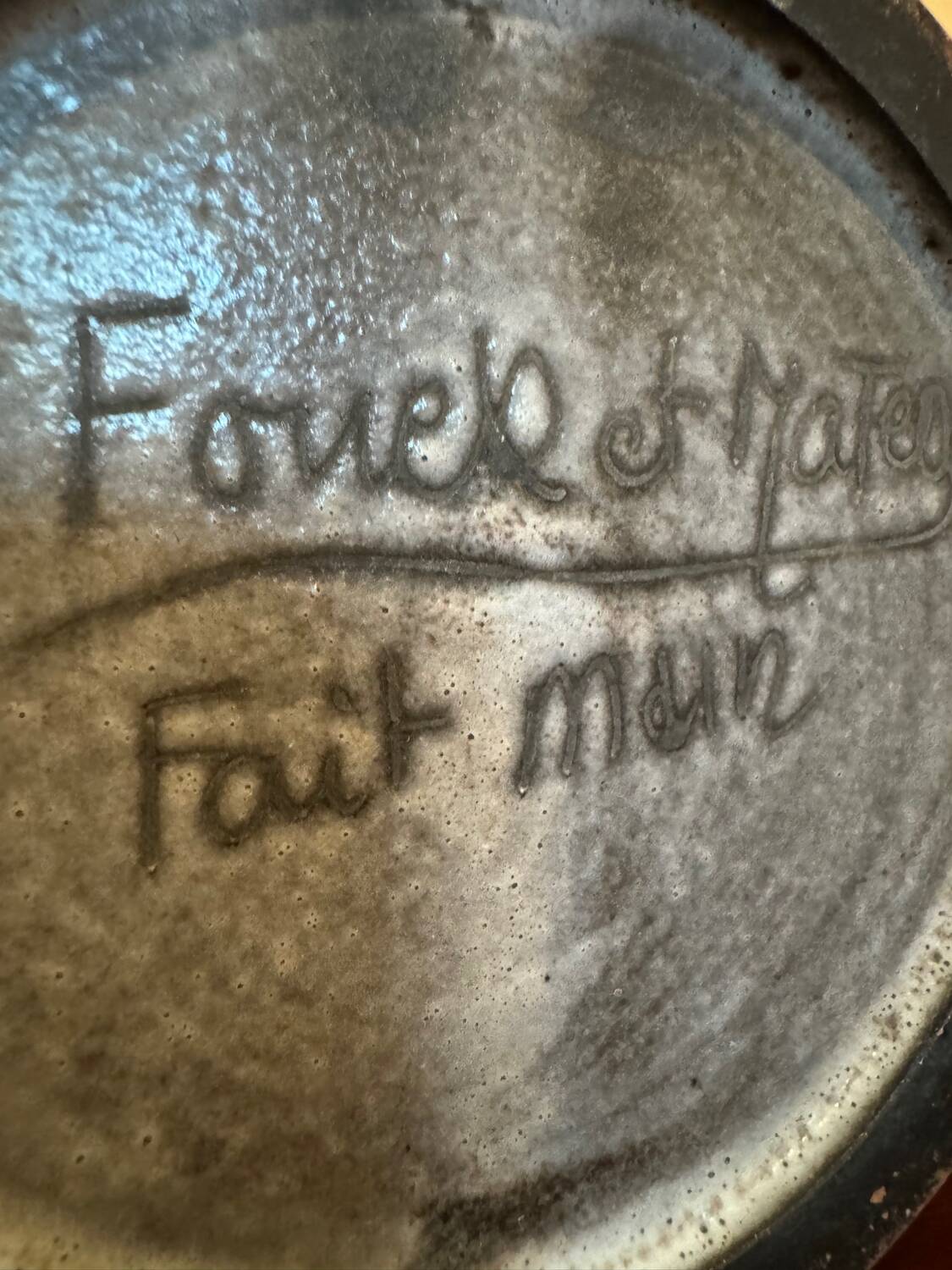 Fonck and Matéo ceramic vase from the 60s