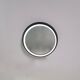 Bright round mirror Luciano Busnelli vintage fiberglass - 1970