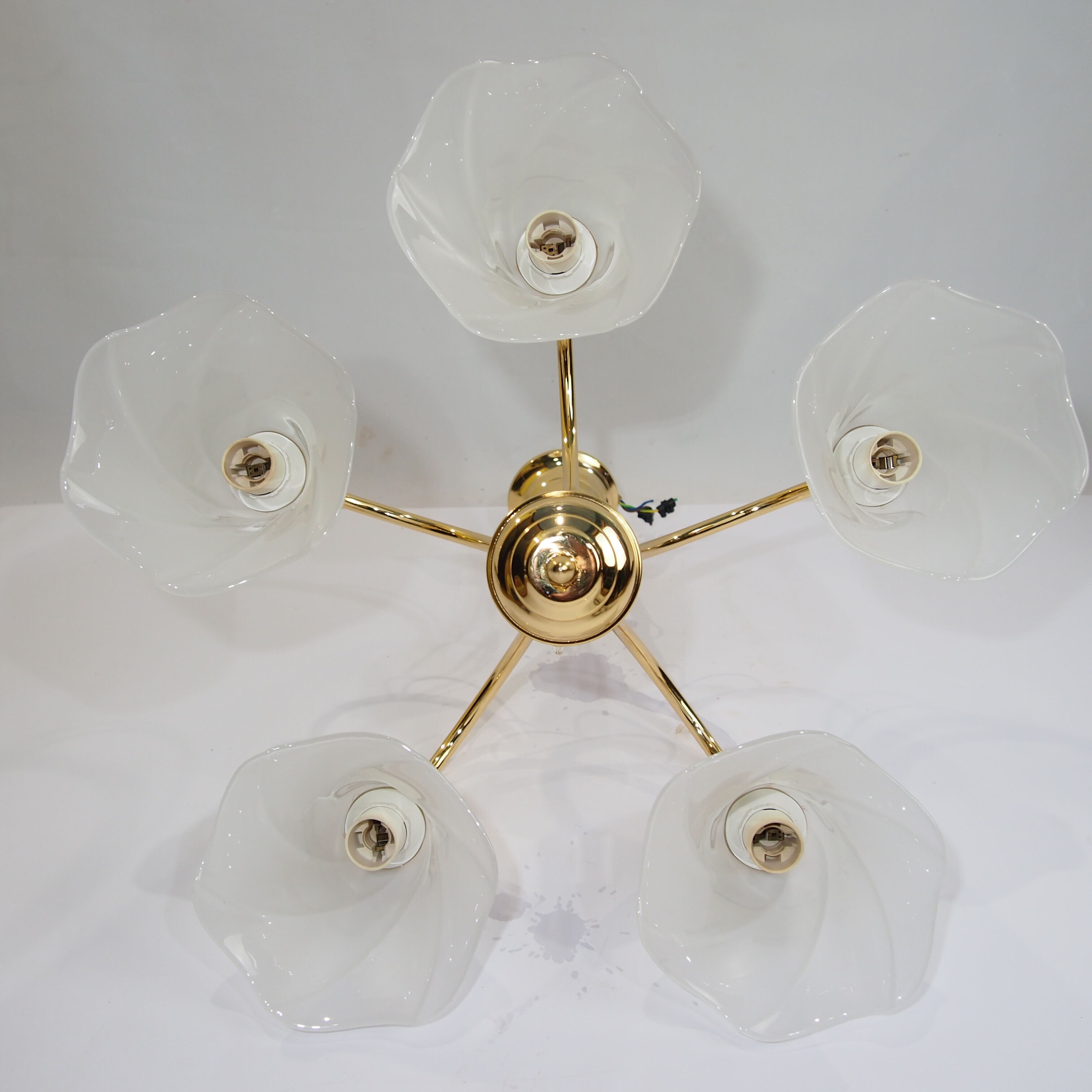 Lustre cinq branches vintage
