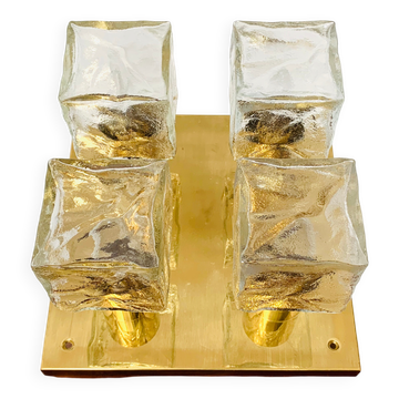 Ice Cube Flush Light by J.T. Kalmar for Franken KG