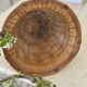 3 rattan planters