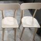 Series of 5 vintage chairs/antique bistro