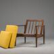 Mid-century modern lounge chair, 1960s