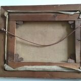 Oil on canvas flowers Flanders 1914