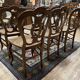 Suite de 6 chaises Louis Philippe en noyer et cannage