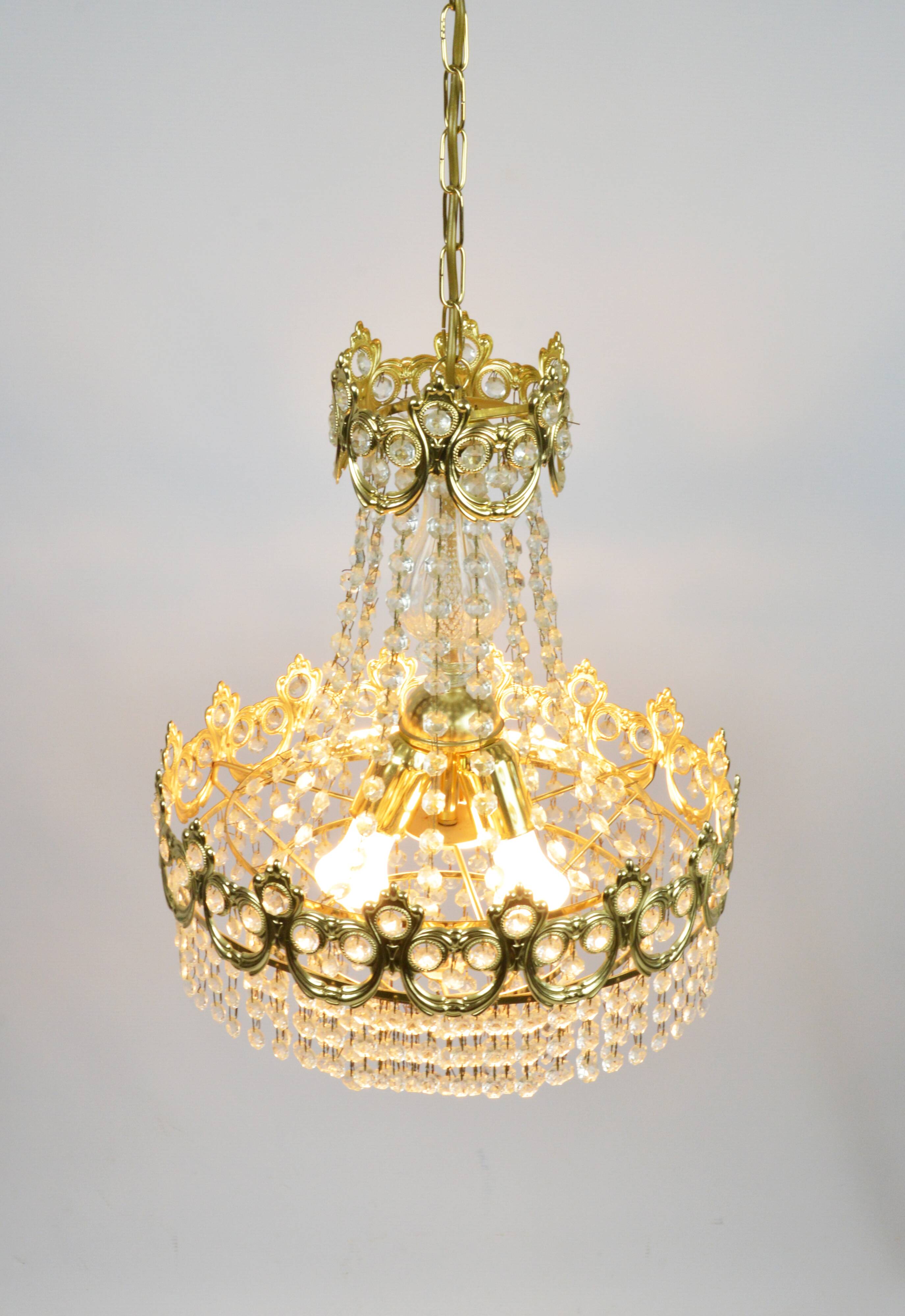 Massive chandelier, 1970s