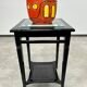 Black Art Nouveau side table