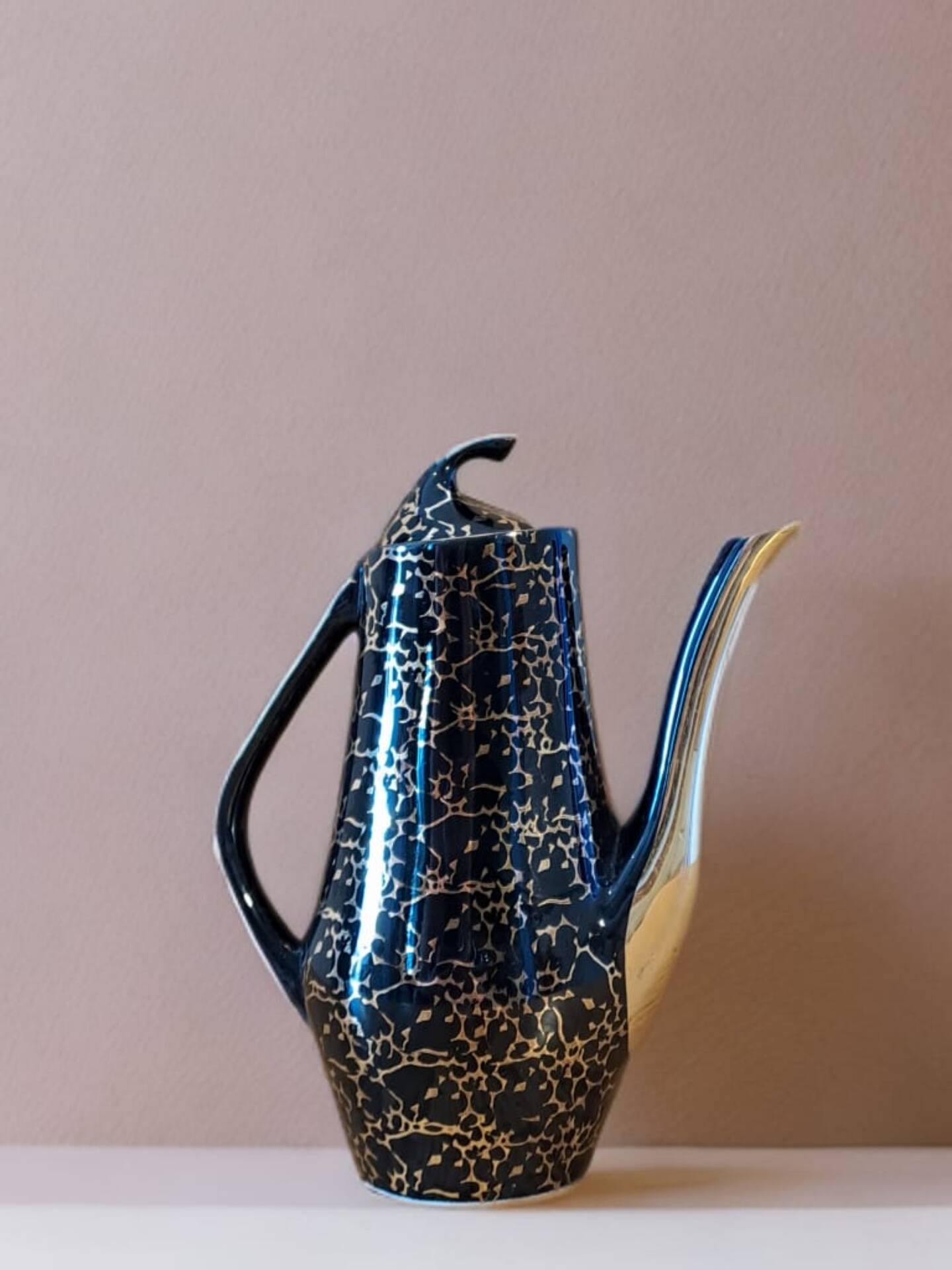 Coffee service IZA by Józef Wrzesień, Polish vintage 1950s