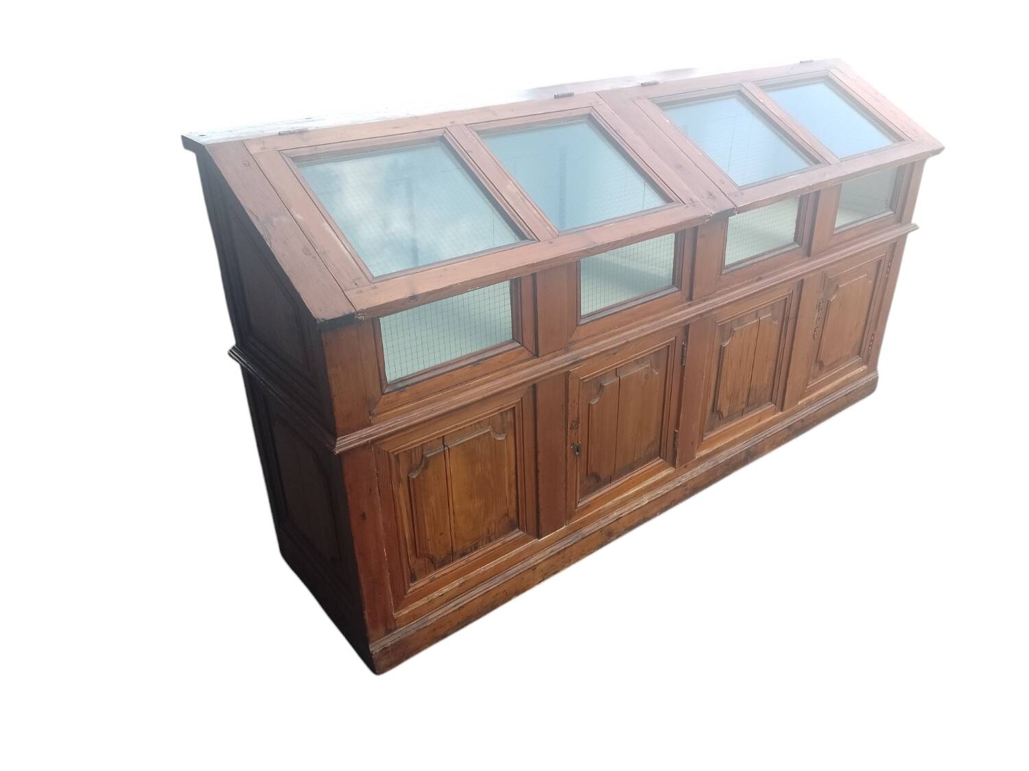 19th century haberdashery or grocery store window