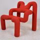 Armchair by Terje Ekstrom (Norway) Model "Extrem" designed in 1972