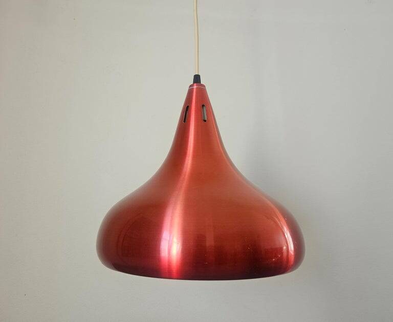 Rare Midcentury Pendant Orient in style of Jo Hammerborg, Denmark, 1970s