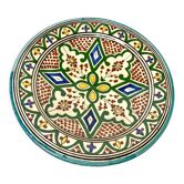Ceramic cutting dish Safi Morocco