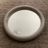 Vintage round mirror from the 70s