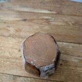 Old small pitcher in glazed terracotta