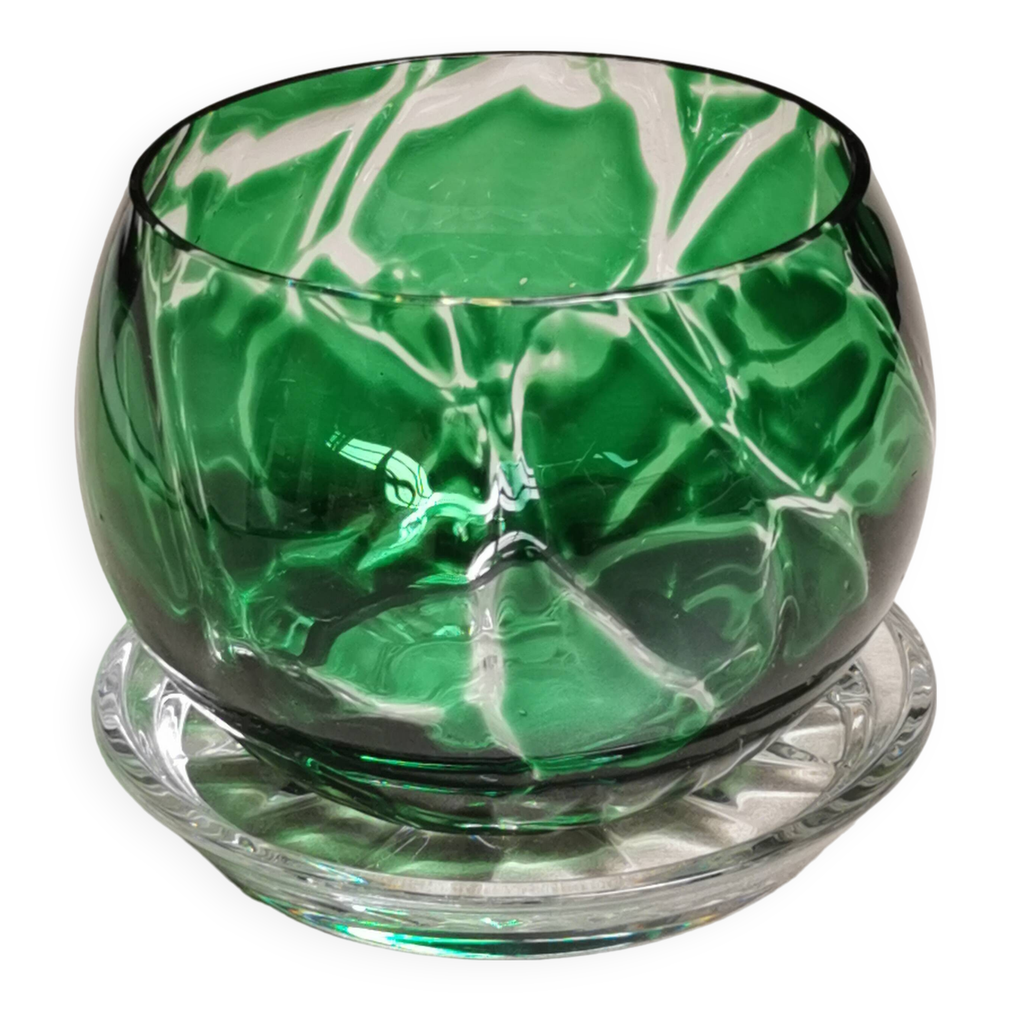 Crystal tealight holder from St. Louis