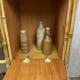 Vintage rattan shelf
