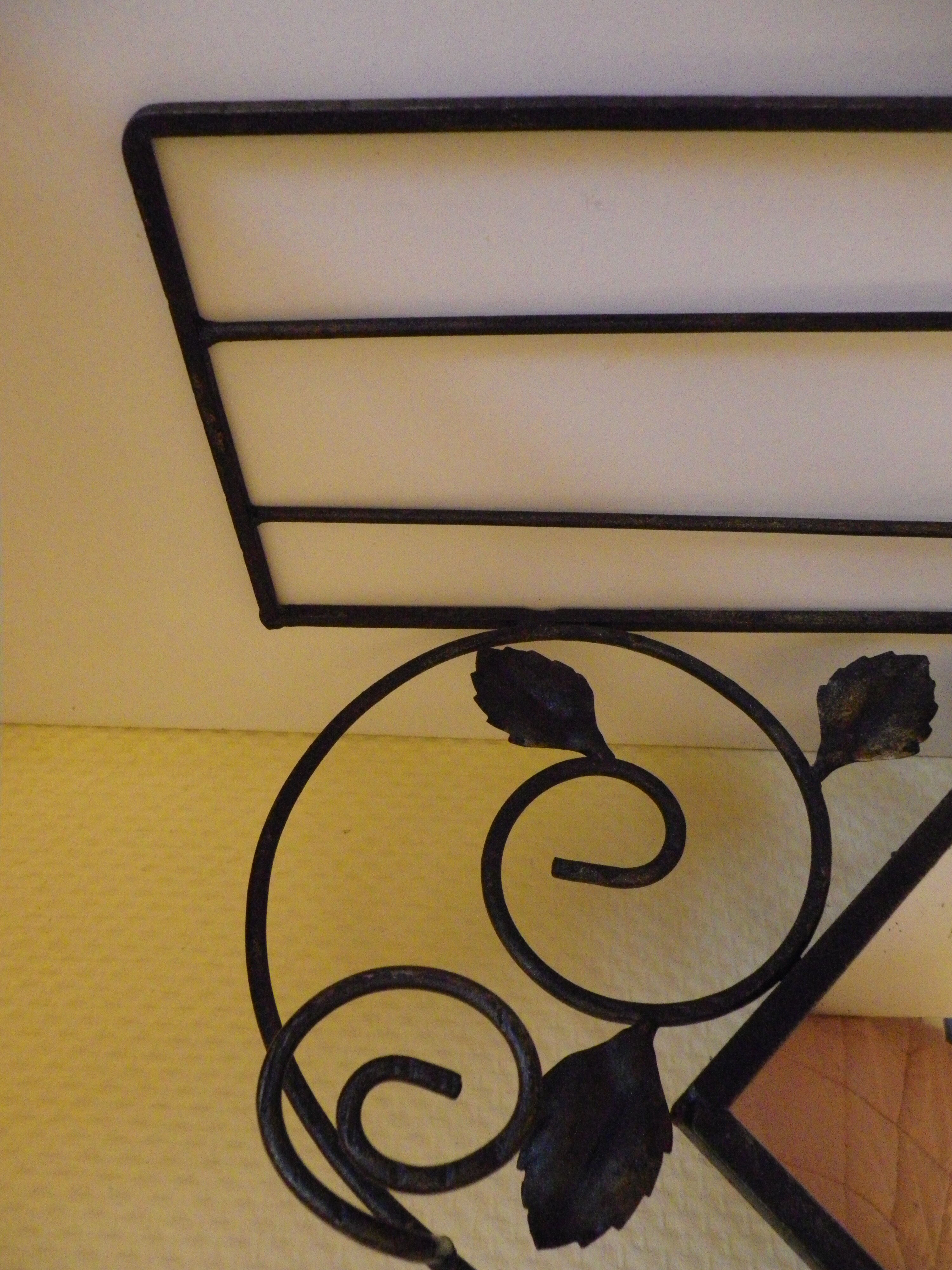 Wall coat door with mirror and storage shelf - 1960