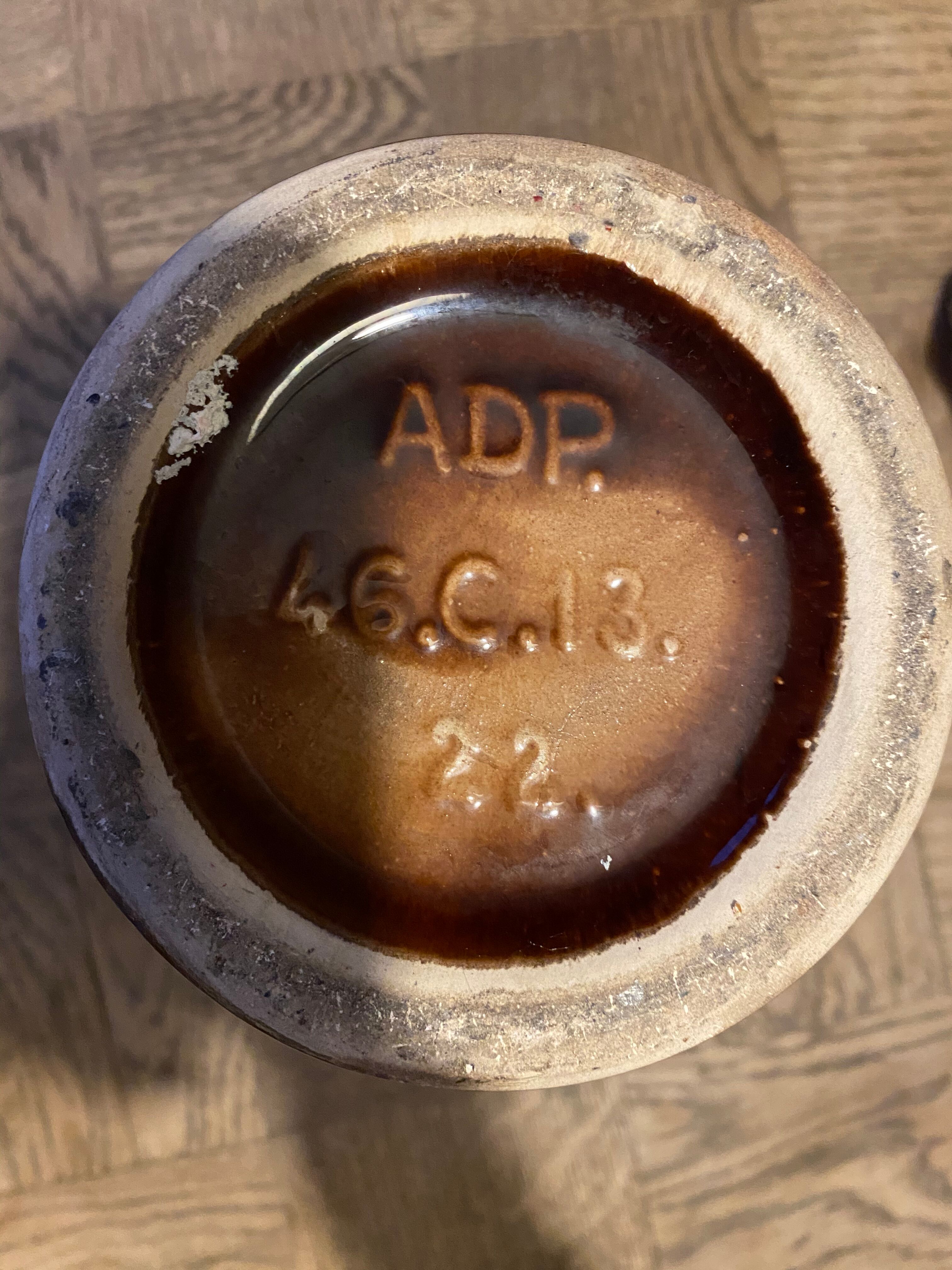 Ceramic amphora vase