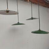 4 hanging lamps