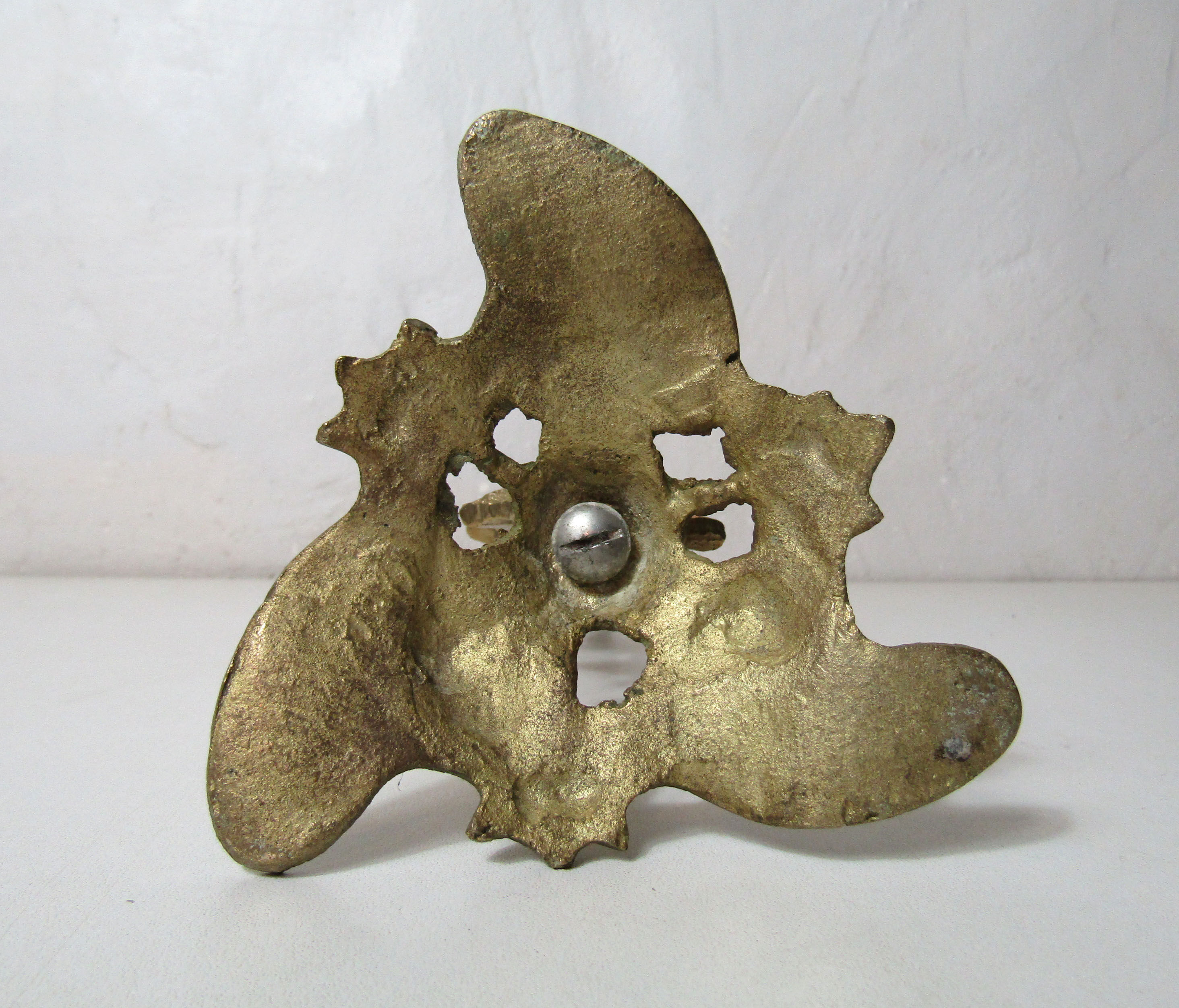 Vintage brass apothecary scale