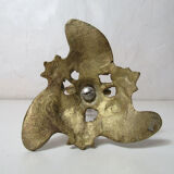 Vintage brass apothecary scale