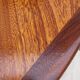 Vintage Scandinavian style table with 2 teak extensions, 1960s
